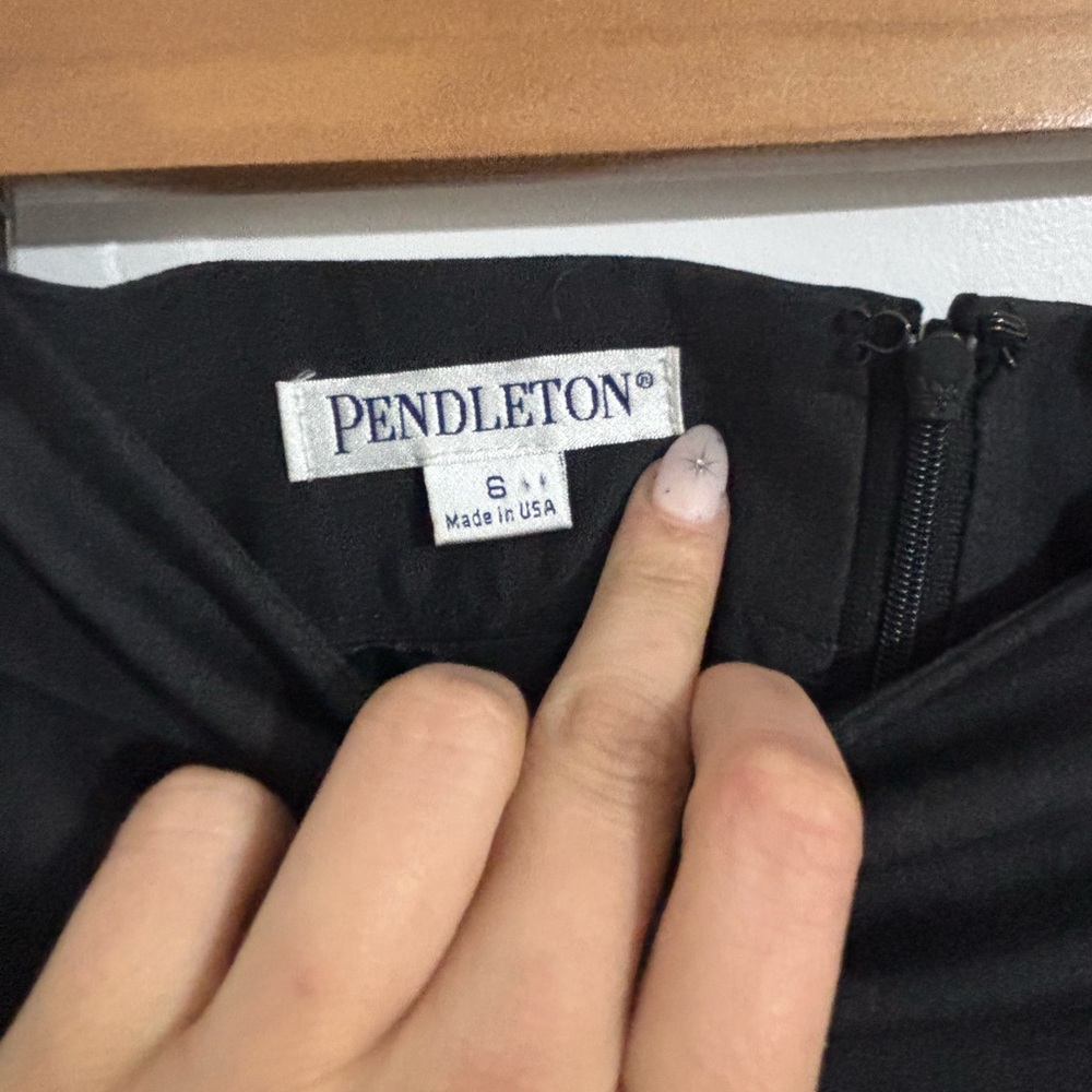 Pendleton Black Two-Piece Suit Set - image 5